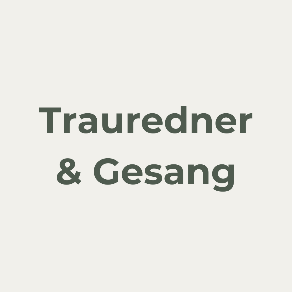 Ein Mikrofon für Trauredner, die auch singen.