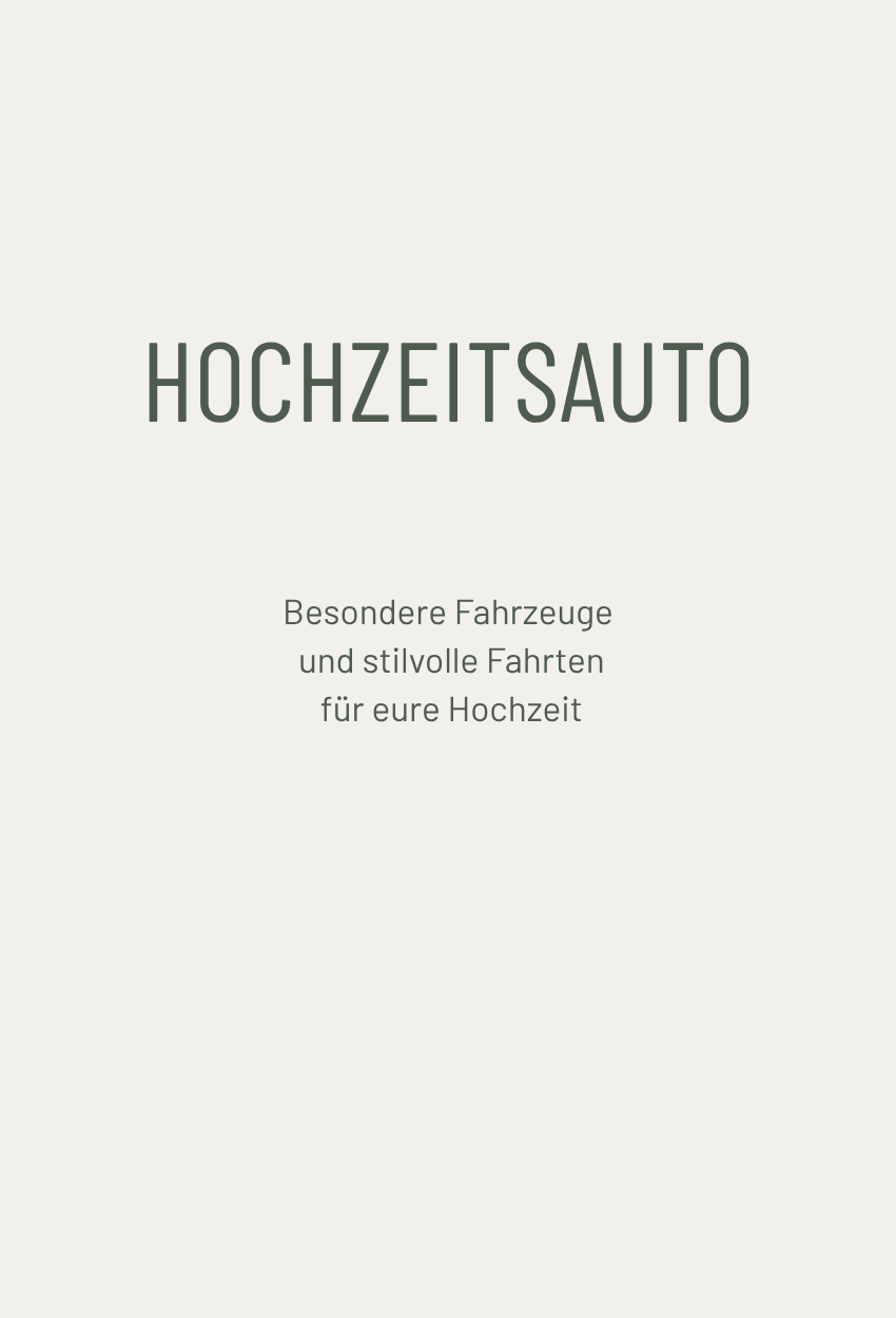 Hoczeitsauto