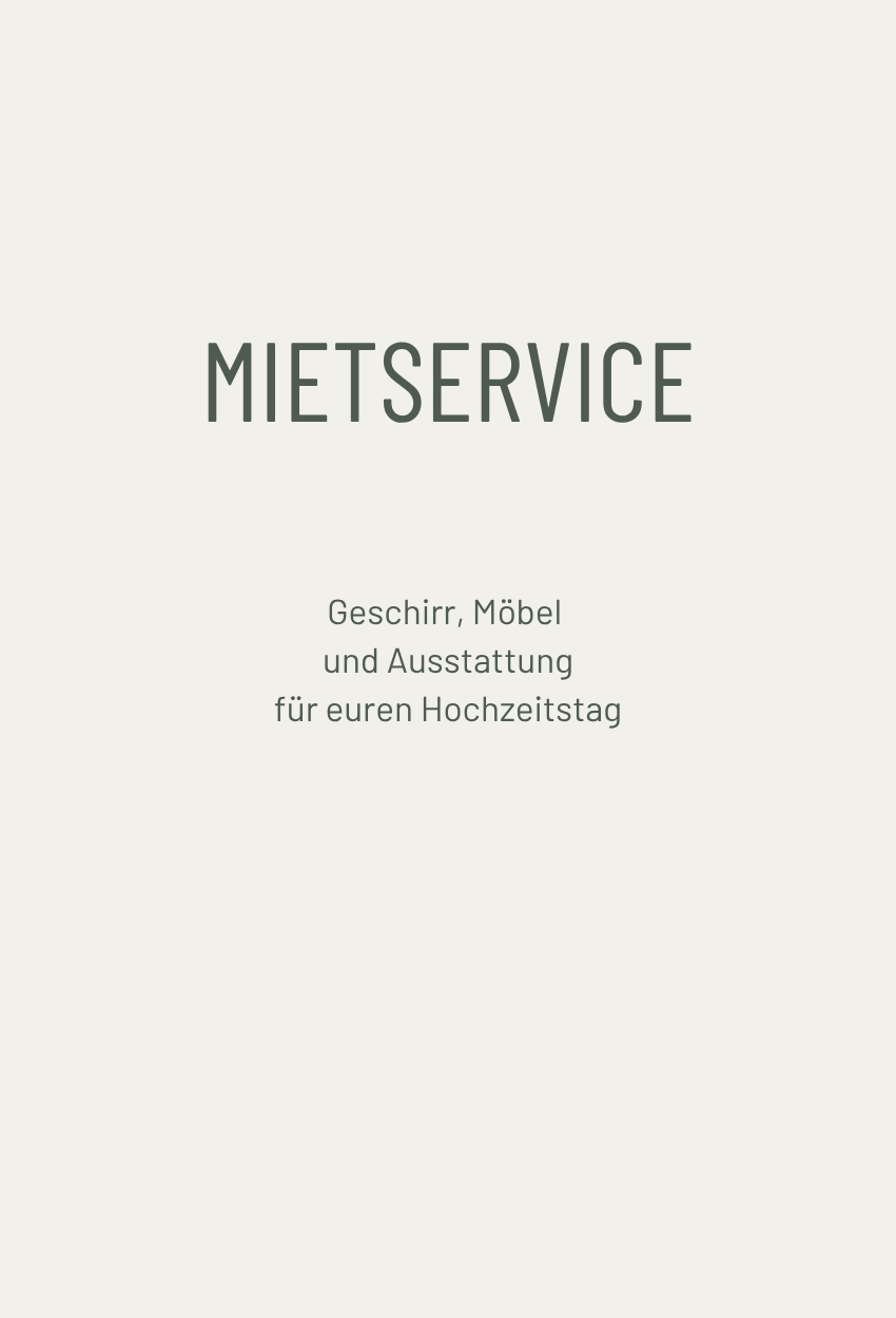 Mietservice
