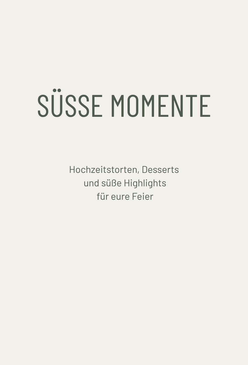 Süsse Momente